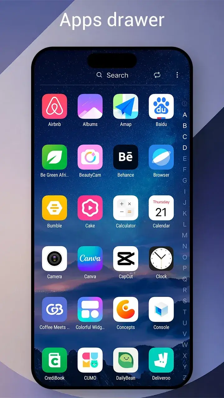 Ảnh chụp màn hình Colorful OS Launcher 3