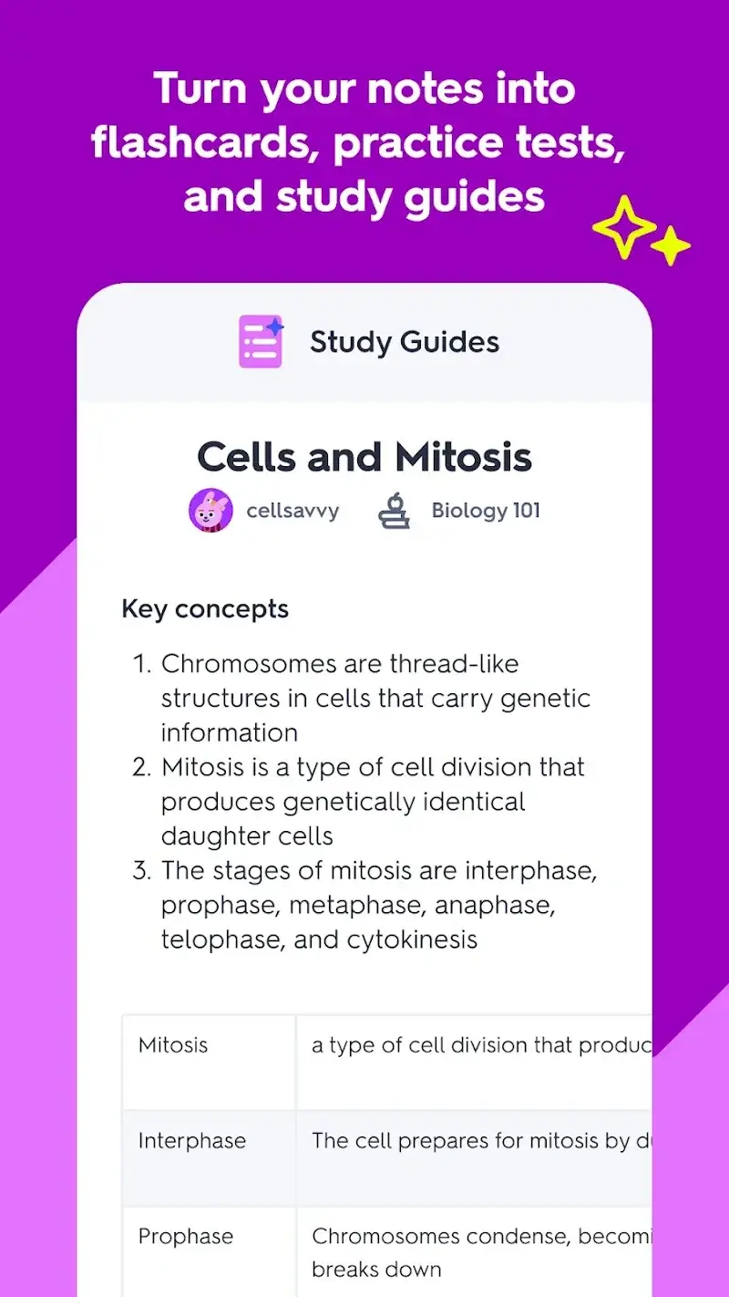 Quizlet screenshot 2