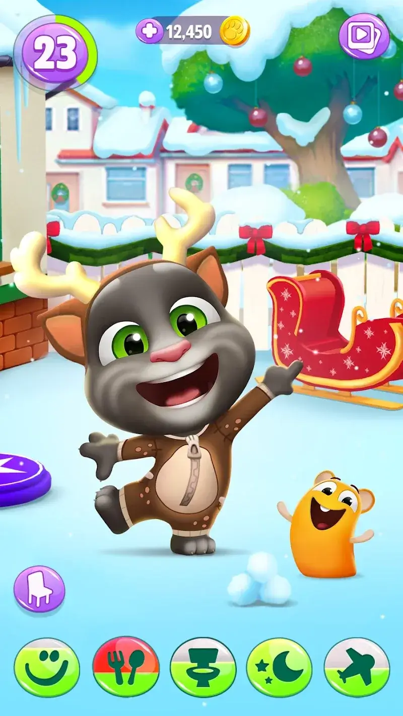Скриншот My Talking Tom 2 №6