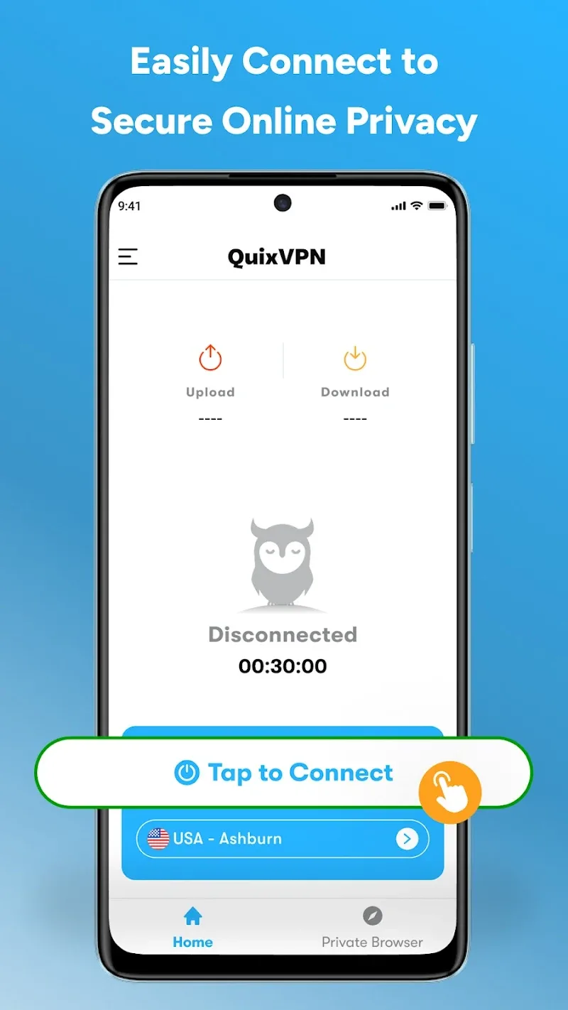 Captura de pantalla de QuixVPN 1