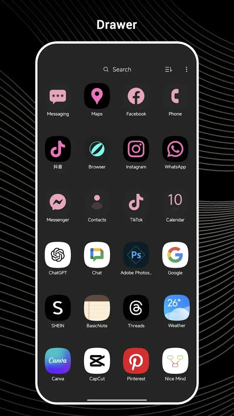 AiOS launcher ekran görüntüsü 5