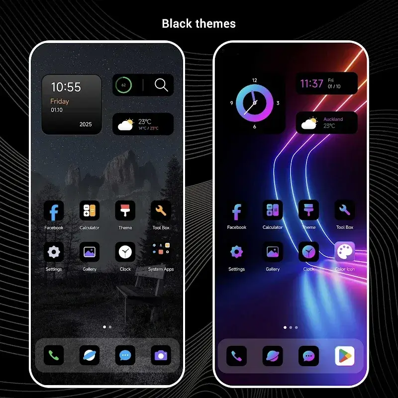 AiOS launcher ekran görüntüsü 2