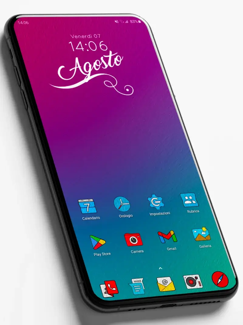 Icon Pack Screenshot 1 (Artistic Theme)