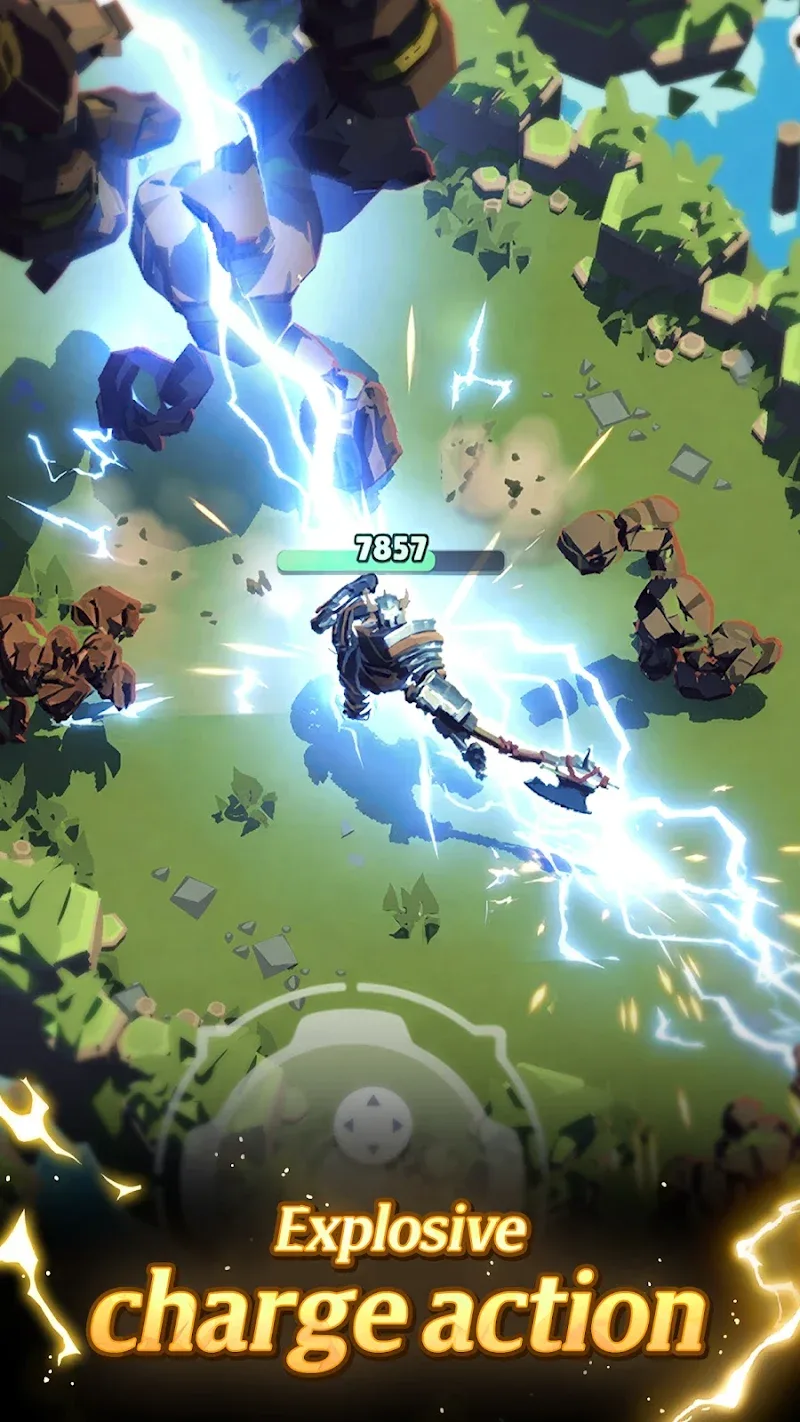 Screenshot di gioco di God Breaker 2