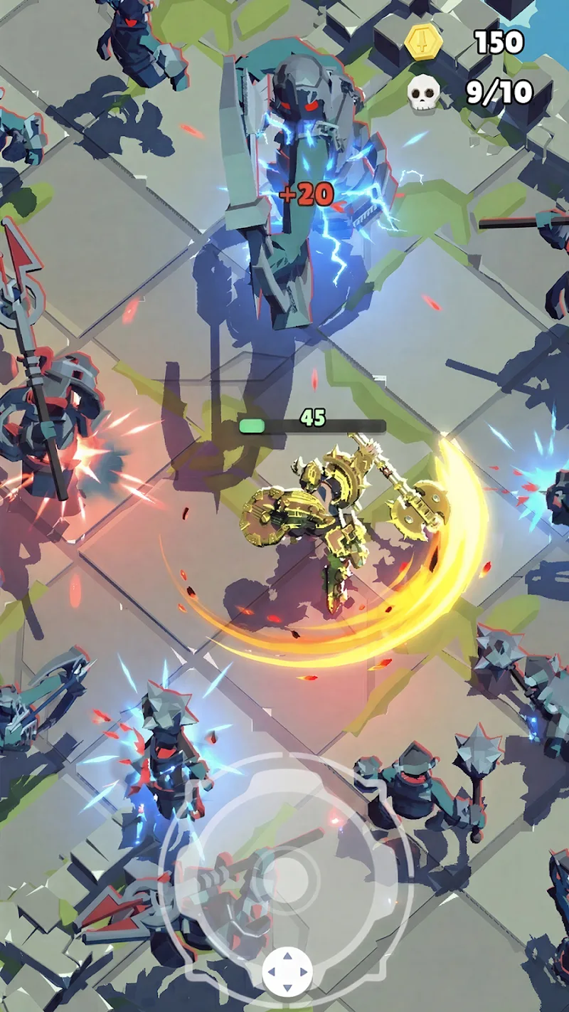Screenshot di gioco di God Breaker 6