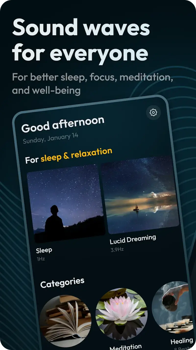 Binaural Beats Brainwaves Screenshot 1