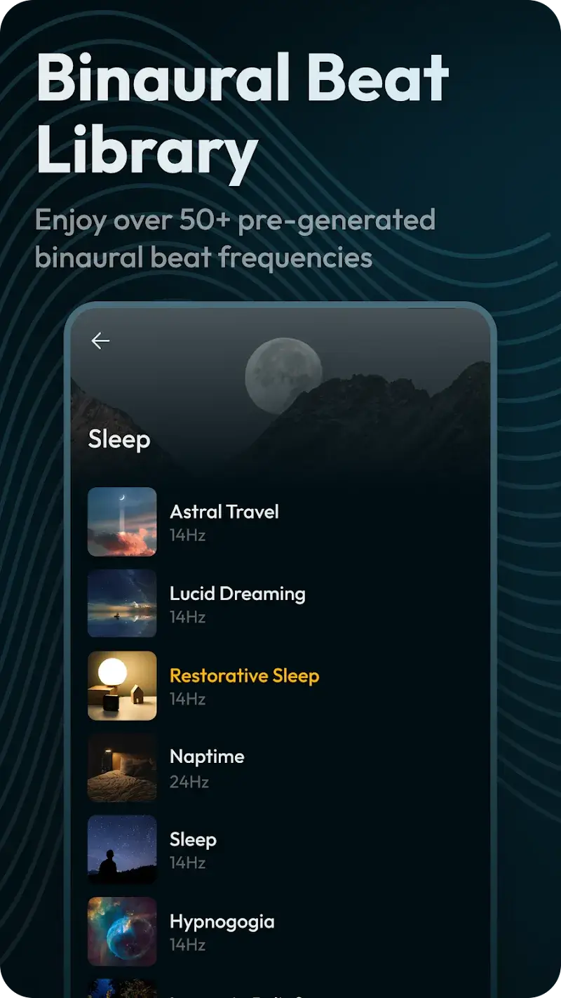 Binaural Beats Brainwaves Screenshot 3