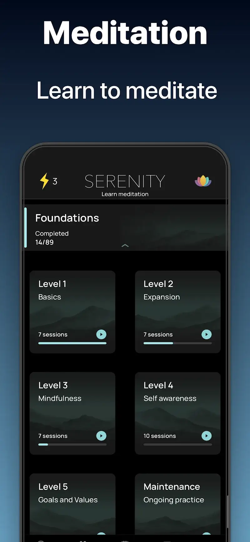 Serenity screenshot 1