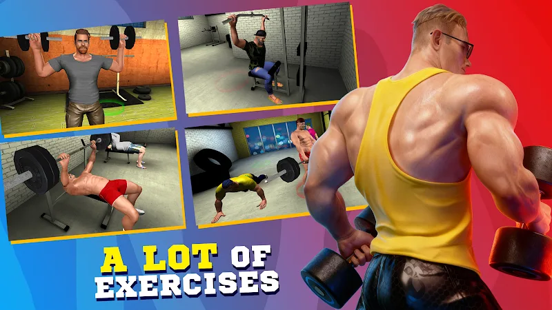 ภาพหน้าจอ Fitness Gym Bodybuilding Pump 5