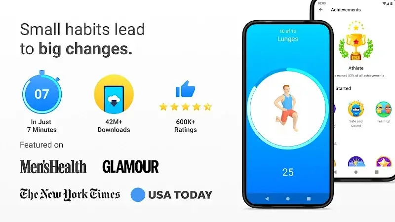 Seven - 7 Minute Workout MOD APK Screenshot 1