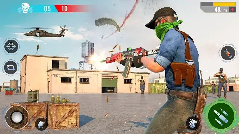 FPS Shooting Games MOD APK ekran görüntüsü 3