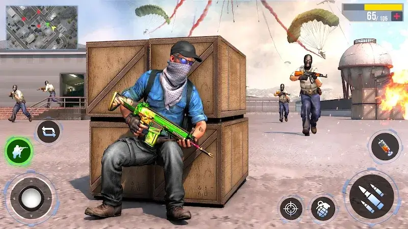 FPS Shooting Games MOD APK ekran görüntüsü 4