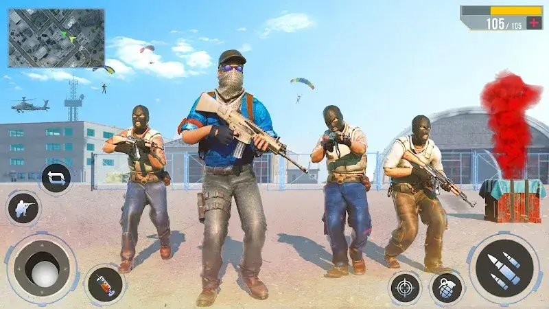 FPS Shooting Games MOD APK ekran görüntüsü 5