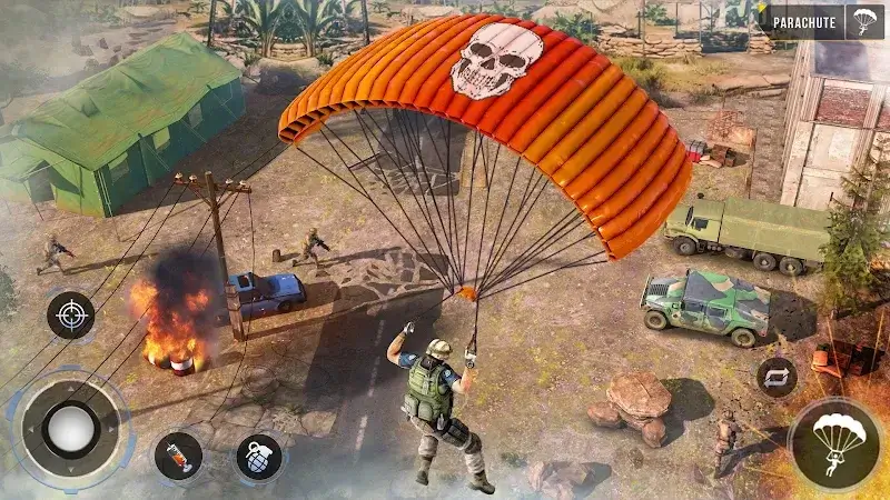 FPS Shooting Games MOD APK ekran görüntüsü 2