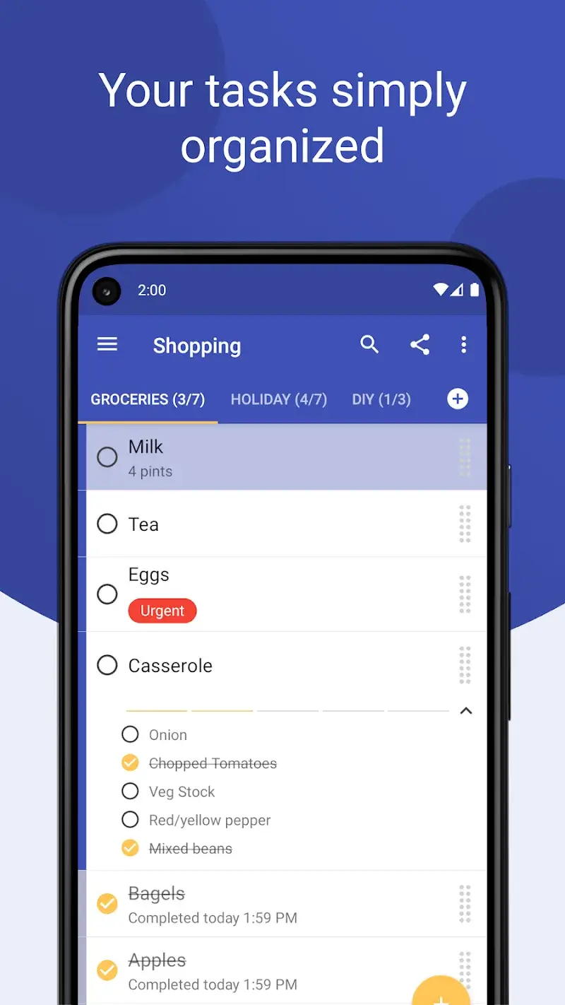Ảnh chụp màn hình Tasks 1