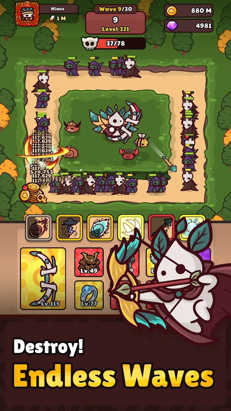 Tangkapan layar gameplay Smith Legend 1