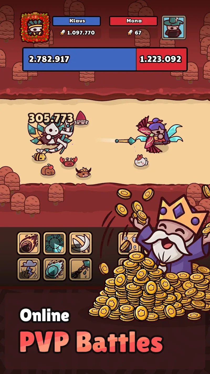 Tangkapan layar gameplay Smith Legend 2