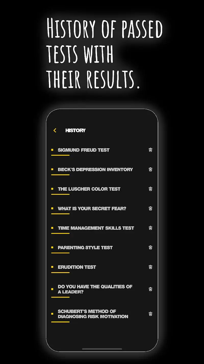 Psychological Tests capture d'écran 5