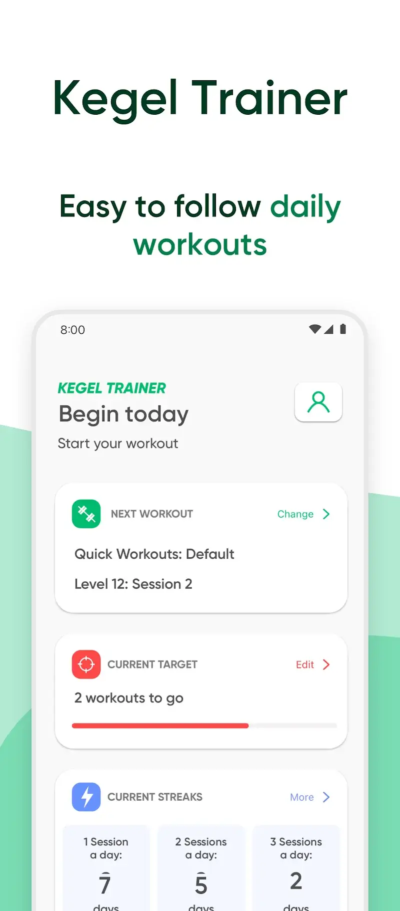 Kegel Trainer - Exercises 스크린샷 1