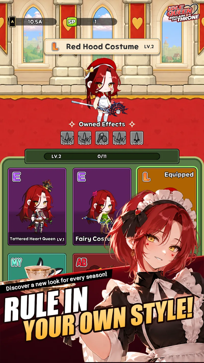 Screenshot Gameplay Idle Queen 2