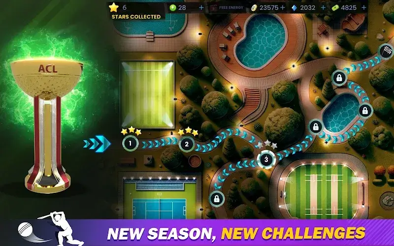 Cricket Game : Sachin Saga Pro captura de tela 2
