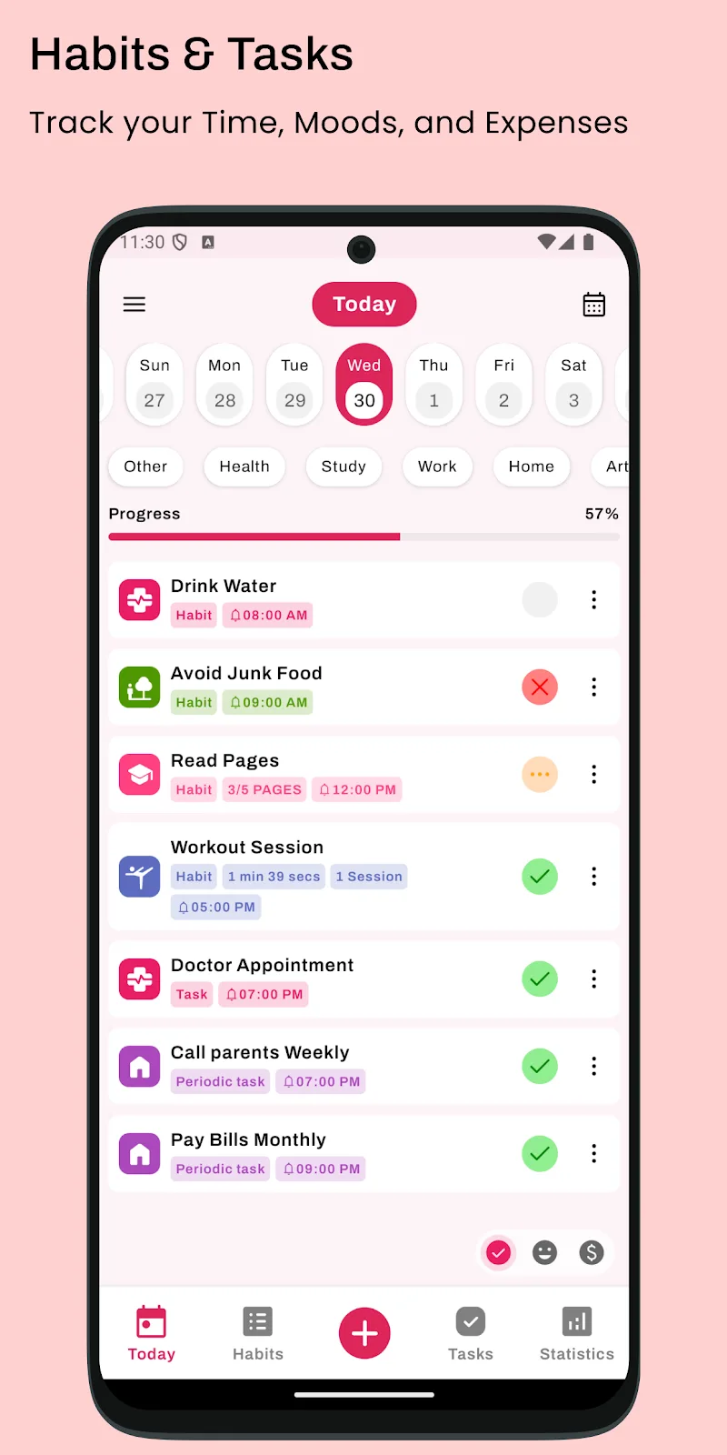 Ảnh chụp HabitGenius 1