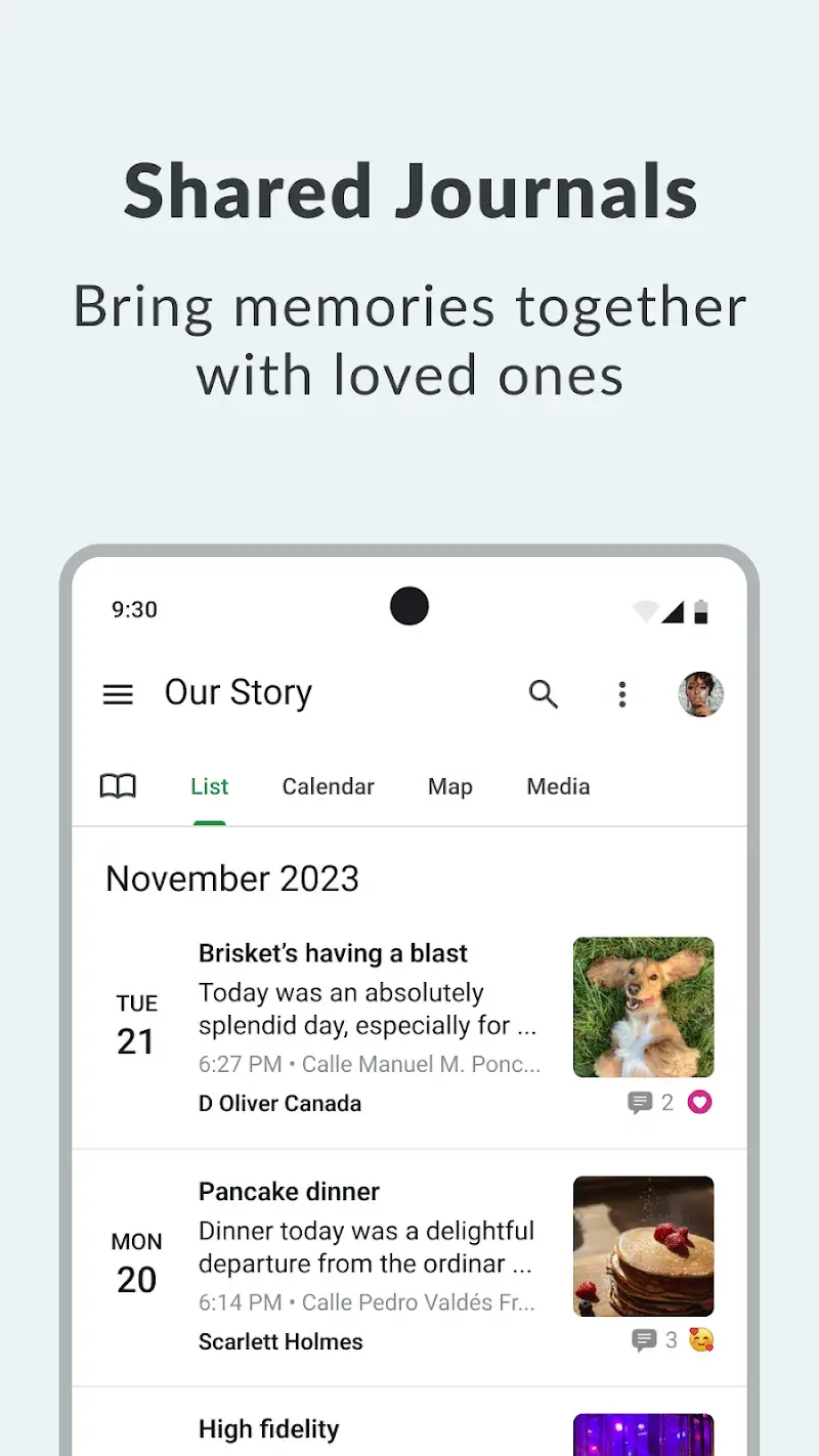 Скриншот Day One Journal 6