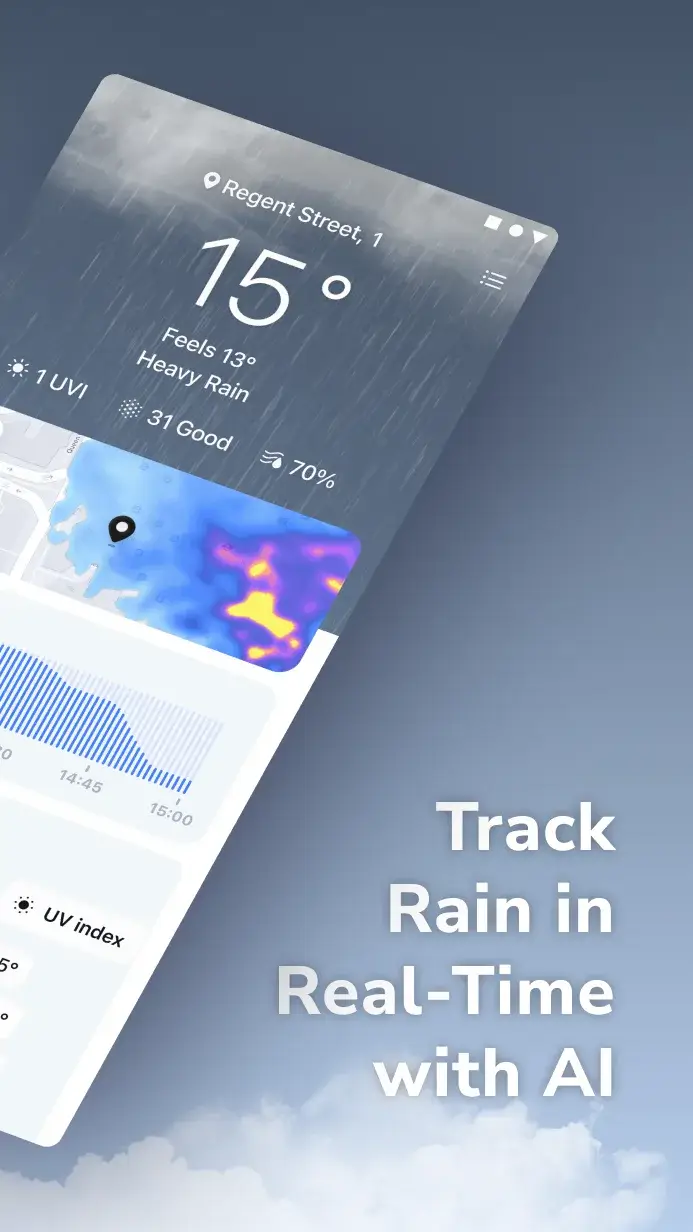 Rainbow Weather tangkapan layar 2