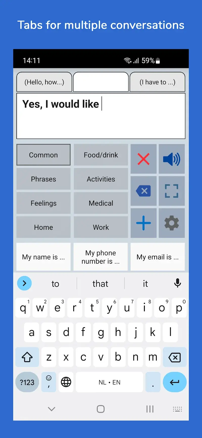 Speech Assistant AAC screenshot 4